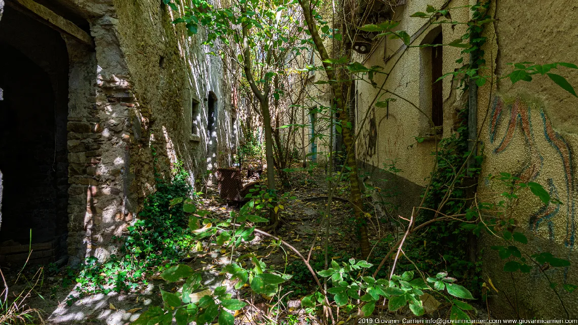 The streets of ghost town