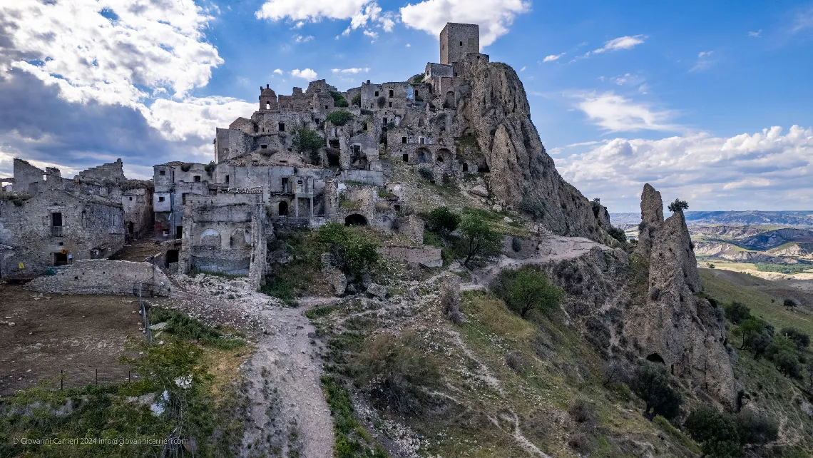 Craco seen from the South-East