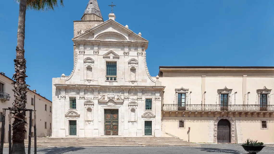 Facade of Melfi Cathedral