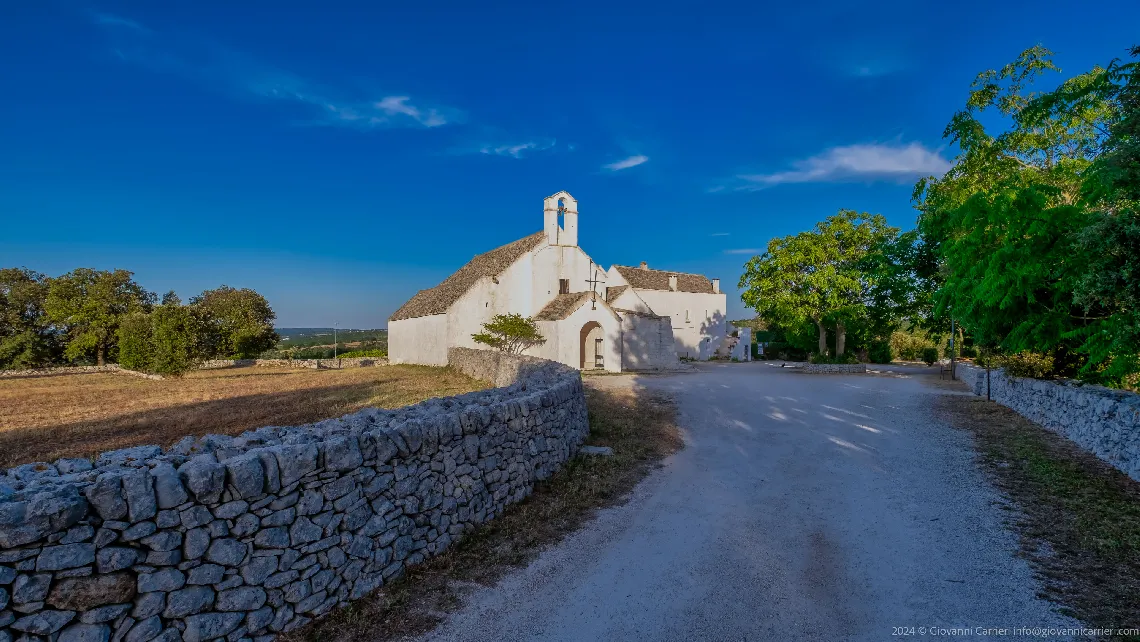 Outside view of the church of Santa Maria del Barsento