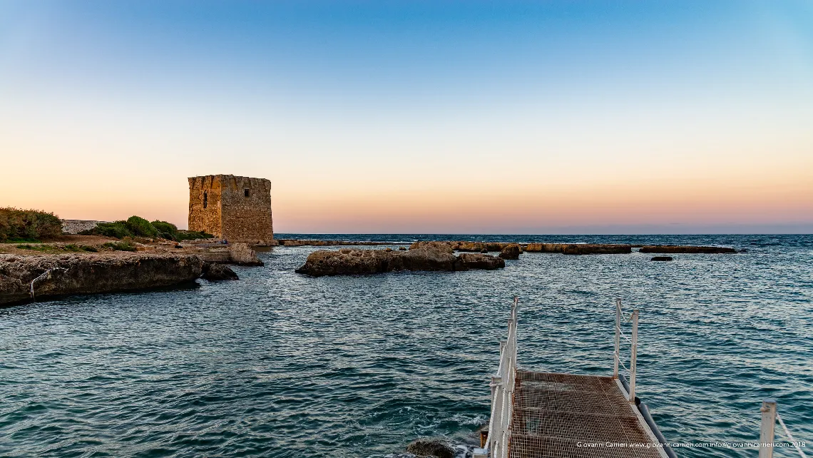 La torre saracena di San Vito Frazione di Polignano a Mare