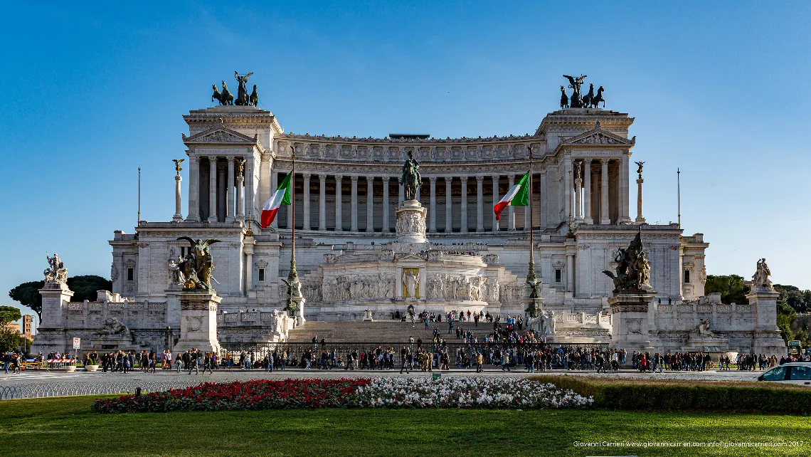 Il Vittoriano e l'altare della patria - Roma