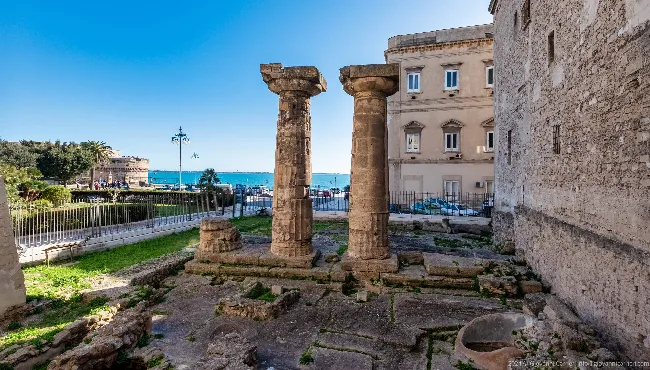 Temple of Poseidon in Taranto