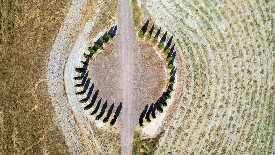 Icona della Val d'Orcia