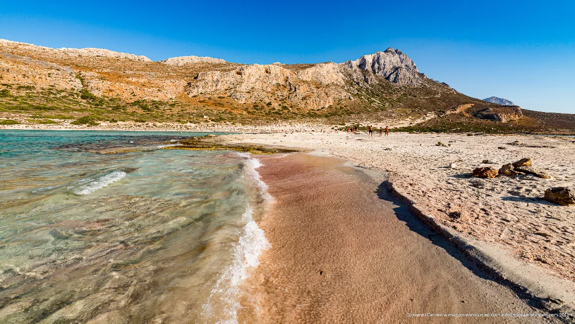 La sabbia rosa di Balos - Creta