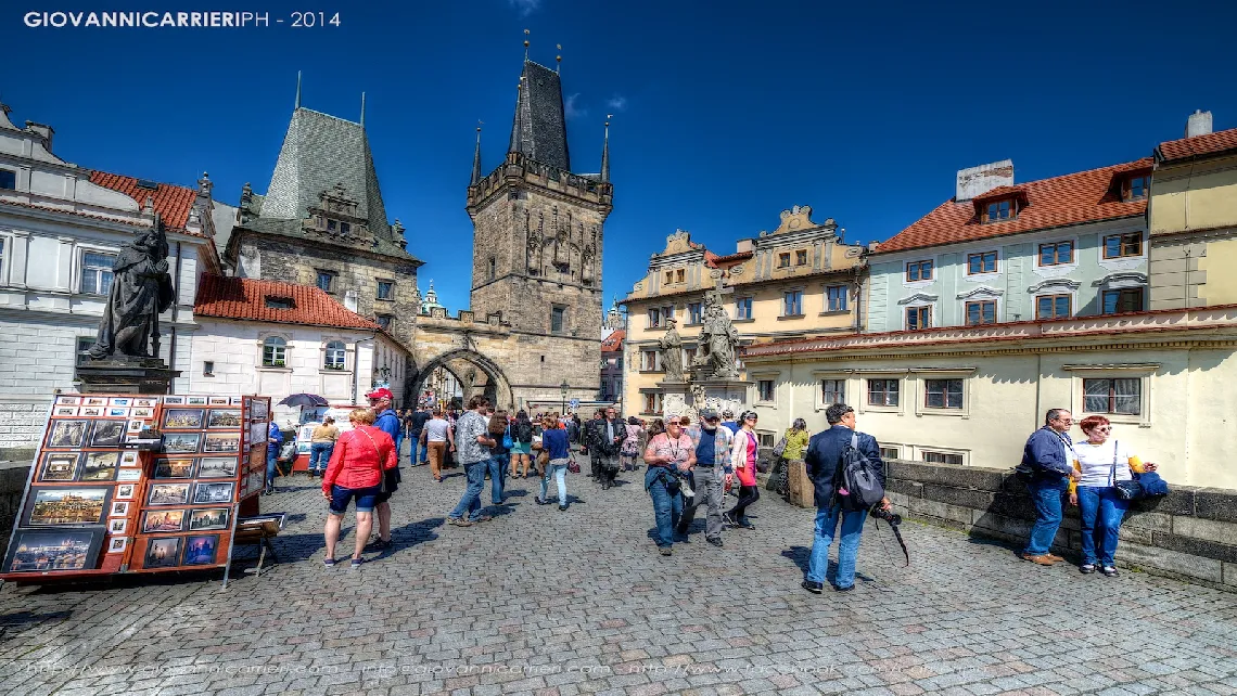 L'ingresso a Malá Strana dal Ponte Carlo  - Praga