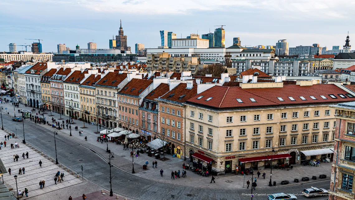 Vista su Miodowa - Varsavia