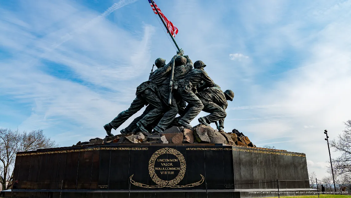 Il Memoriale di Iwo Jima - Washington DC