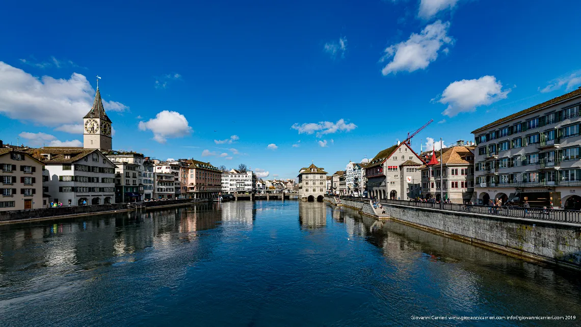 Il fiume Limmat - Zurigo